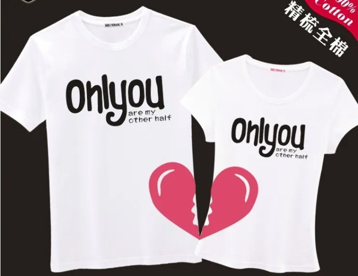 Baju couple kaos