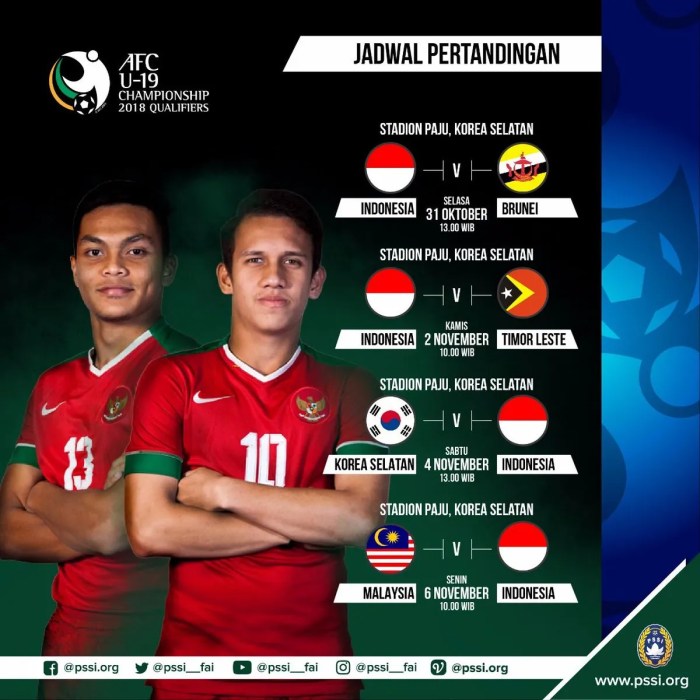 Jadwal timnas sepak bola indonesia