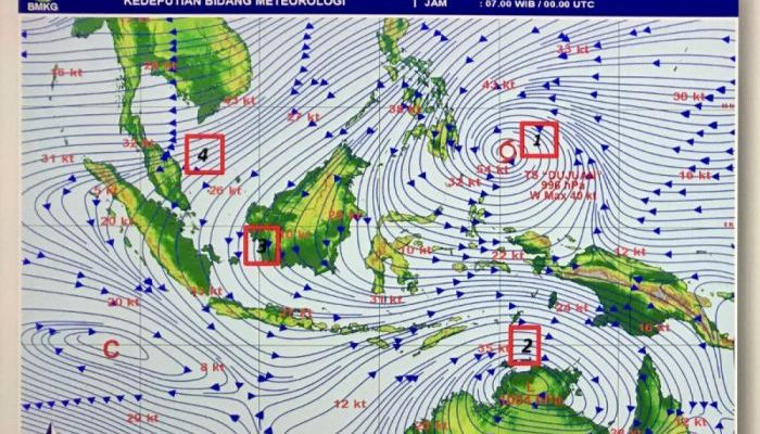 Prakiraan Cuaca Kota Manado Hari Ini dari BMKG