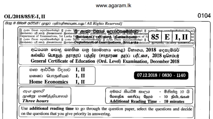 Makalah kurikulum pendidikan rumah tangga