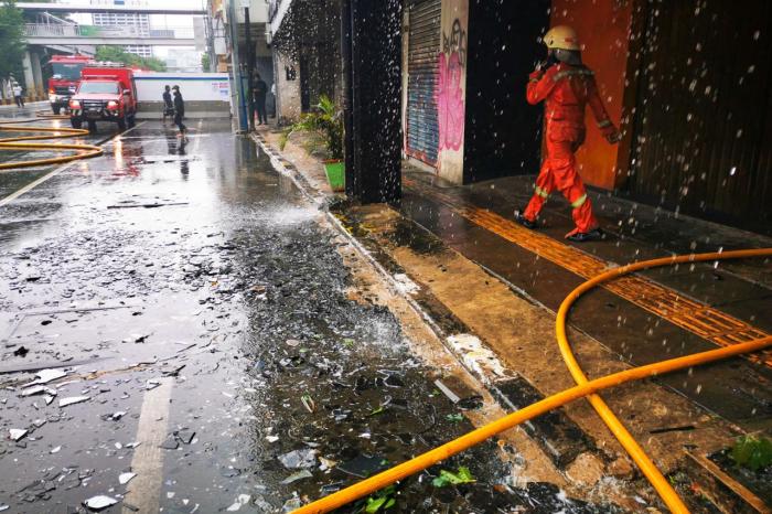 Informasi terbaru korban kebakaran Glodok Plaza