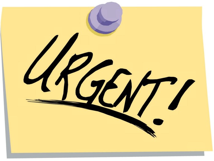 Arti urgent