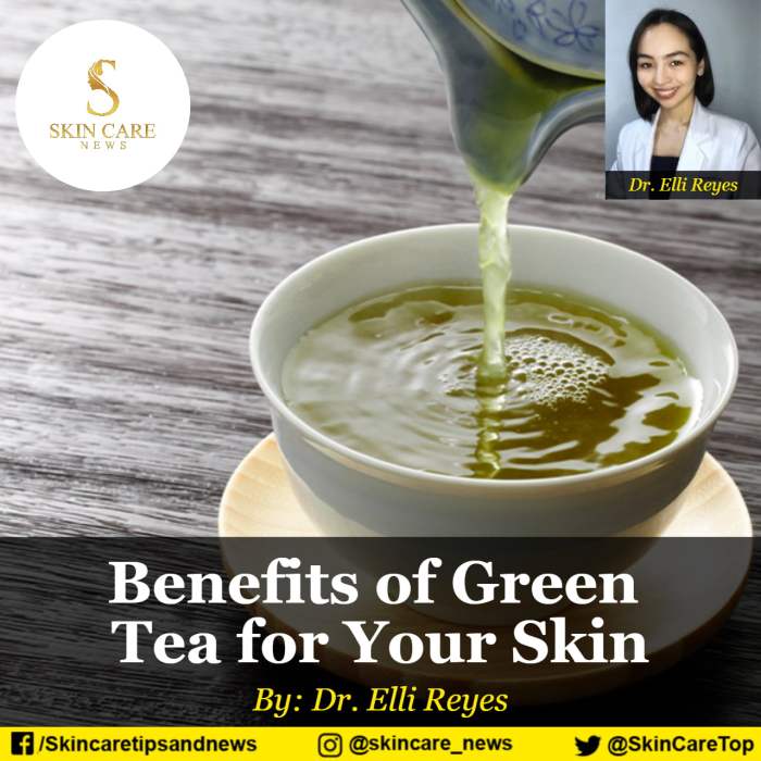 Teh hijau dapat berfungsi menjaga kesehatan kulit secara alami