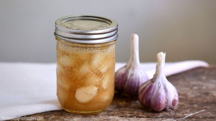 Garlic honey fermented raw cloves herbs laura cardiovascular tasty nittygrittylife benefits should