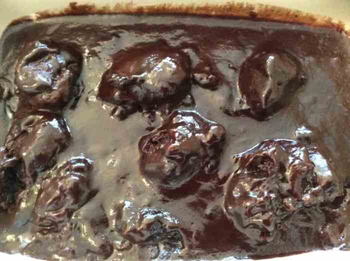 Pangsit coklat