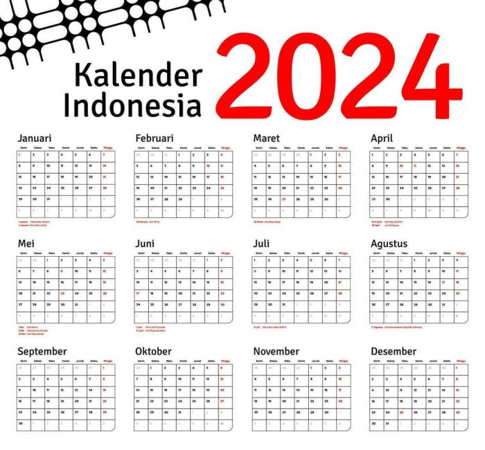 Kalender 2025 lengkap hari libur nasional dan cuti bersama karyawan swasta