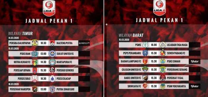 Hasil pertandingan liga 2 indonesia