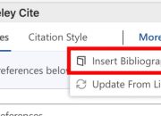 Cara Membuat Daftar Pustaka dengan Mendeley