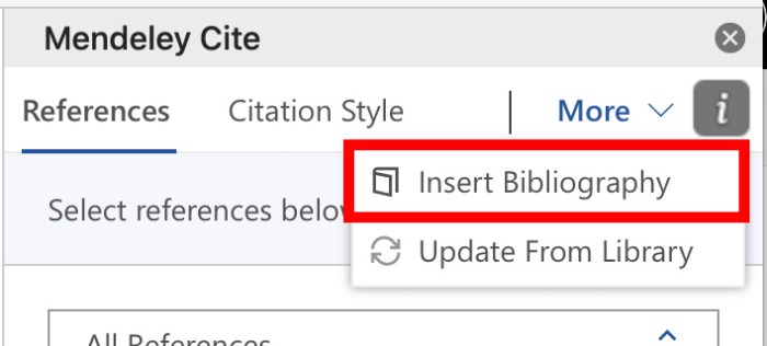Cara membuat daftar pustaka dengan mendeley