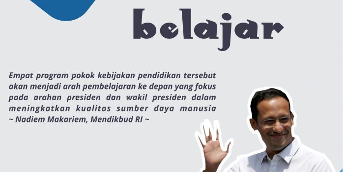 Urusan utama pemimpin merdeka belajar adalah