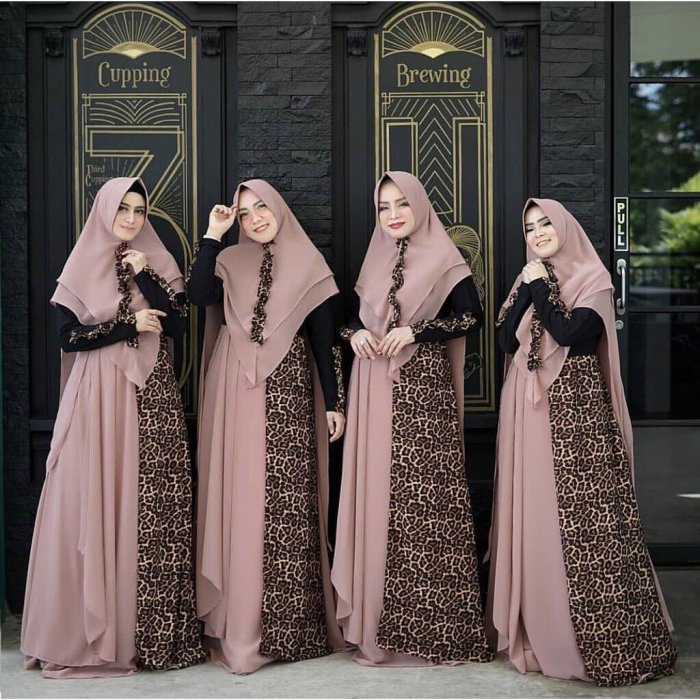 Model lengan baju gamis terbaru