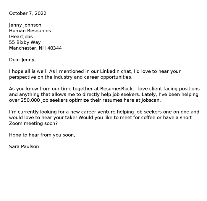 Contoh lamaran kerja yang baik dan benar