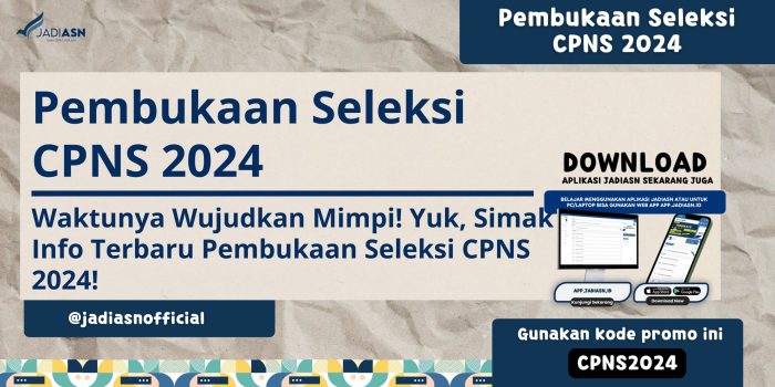 Pengumuman pendaftaran cpns 2024
