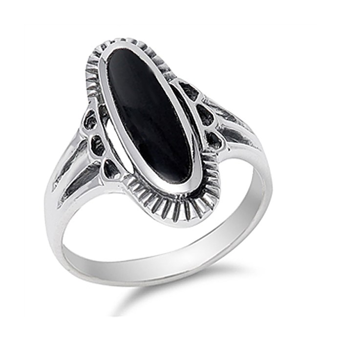 Cincin perak wanita elegan