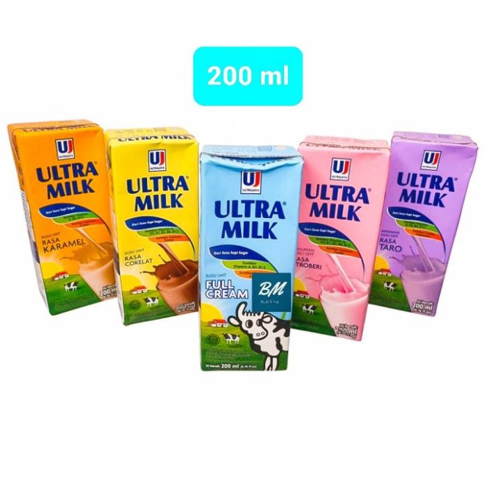 Susu ultra milk coklat