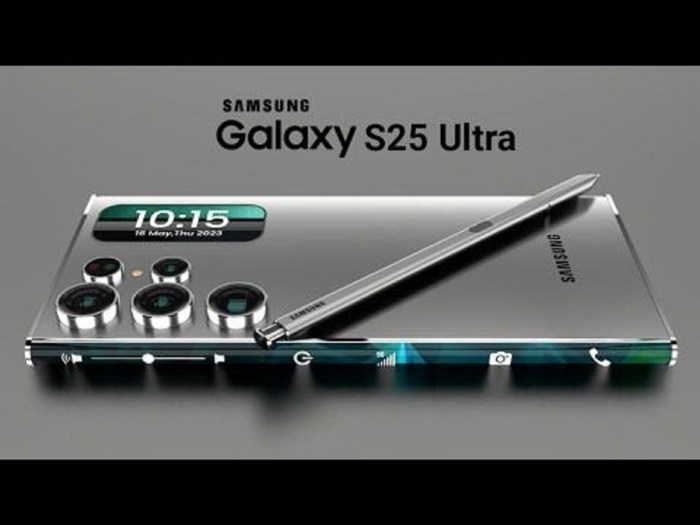 Berapa kapasitas baterai Samsung Galaxy S25 Ultra?