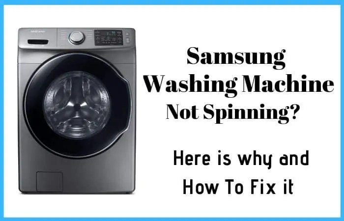 Washing machine spin reasons won reset master wont