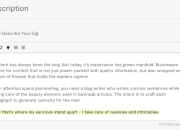 Contoh Deskripsi Gig Fiverr yang Efektif