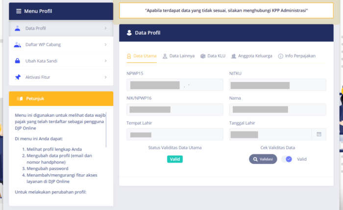 Cara mengatasi nik tidak valid