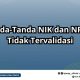 Cara mengatasi nik tidak valid