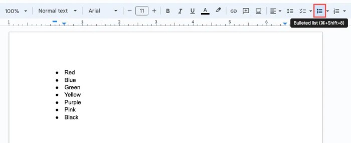 Cara membuat titik titik otomatis pada daftar isi