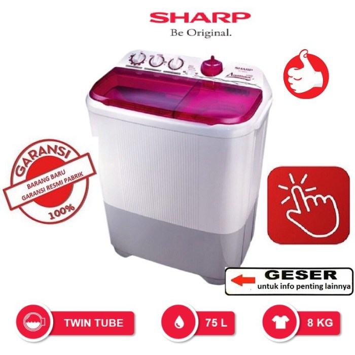 Harga mesin cuci sharp 2 tabung 9 kg