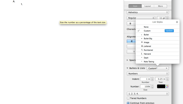 Cara Membuat Titik Titik Otomatis Pada Daftar Isi