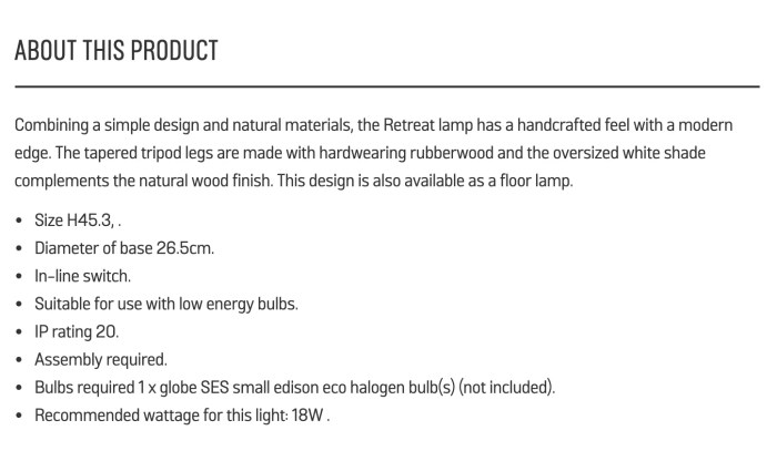 Invitereferrals potential cant extensive Contoh deskripsi produk