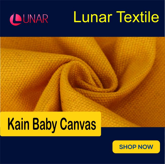 Bahan baby canvas