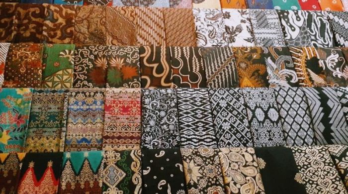 Tuliskan asal daerah dari motif motif batik berikut