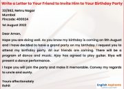 Contoh Undangan Tidak Resmi Ulang Tahun