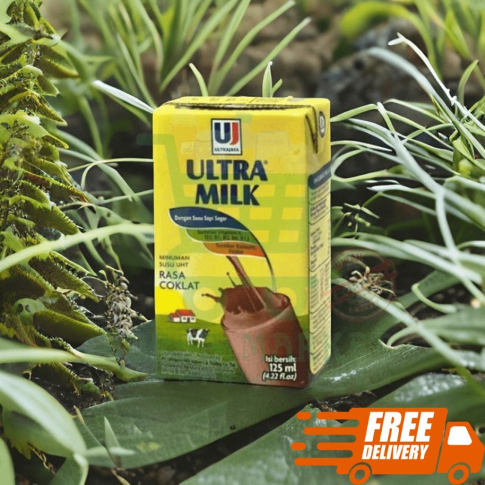 Susu ultra milk coklat