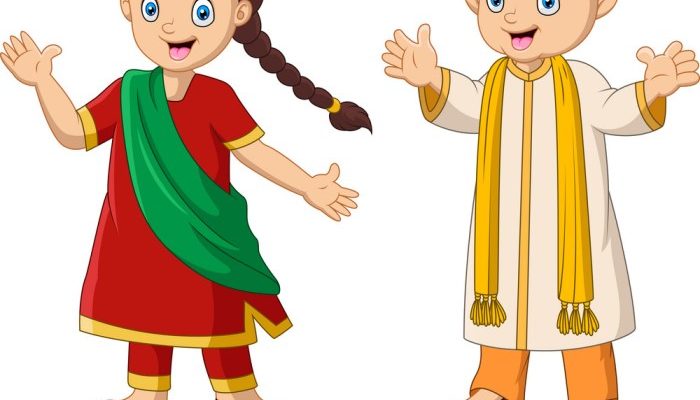 Baju Adat Kartun Kekayaan Budaya Indonesia