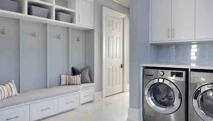 Desain Kamar Mandi dan Tempat Mesin Cuci