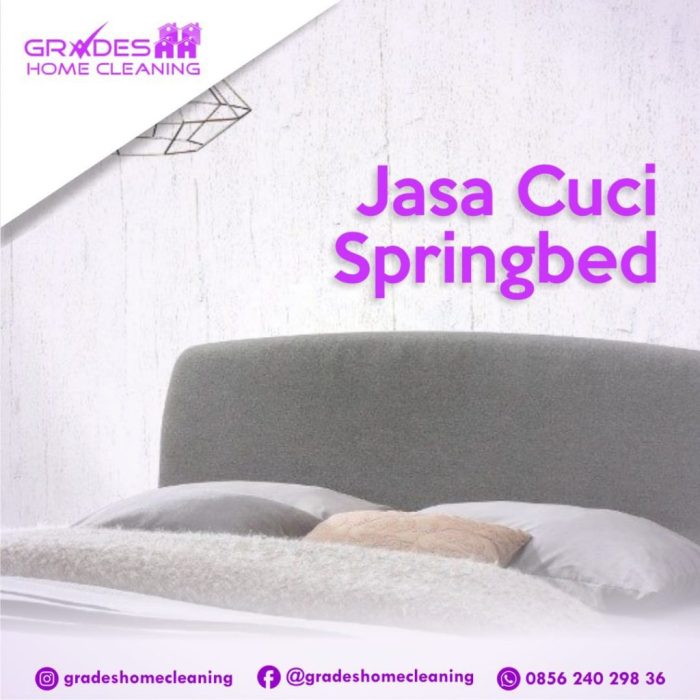 Springbed cuci jasa bergaransi murah wangi