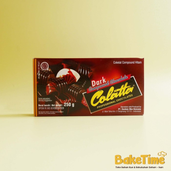 Harga coklat colatta 250 gr
