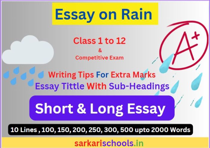 Teks eksplanasi tentang hujan