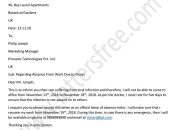 Contoh Surat Izin Sakit Sekolah