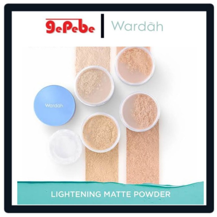 Daftar harga bedak wardah beserta gambarnya