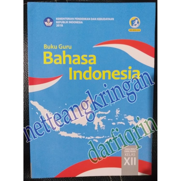 Buku bahasa indonesia kelas 12
