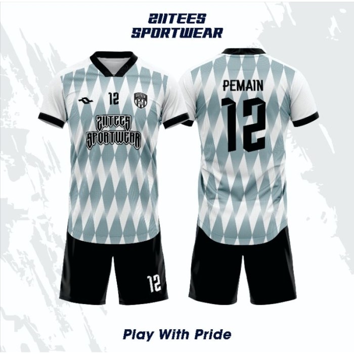 Desain jersey futsal full printing