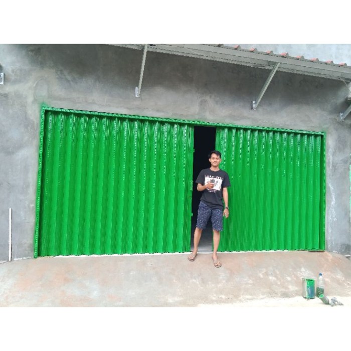 Model pintu lipat besi ruko