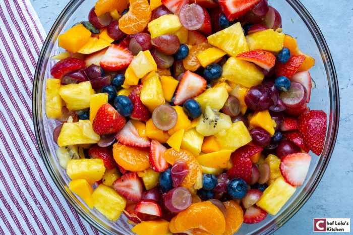 Foto salad buah