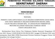 Pengumuman Hasil SKD Telah Dirilis