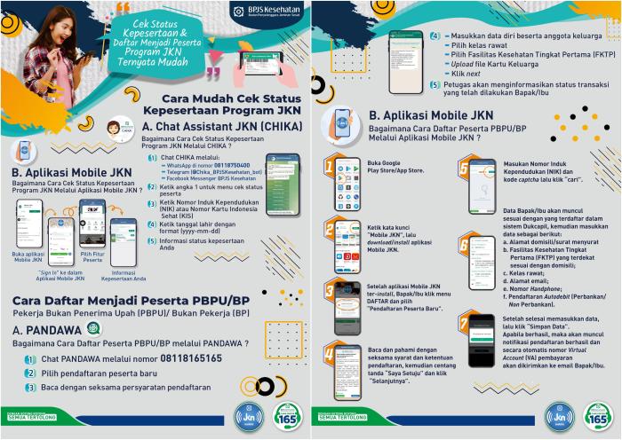 Cara cek keaktifan bpjs kesehatan