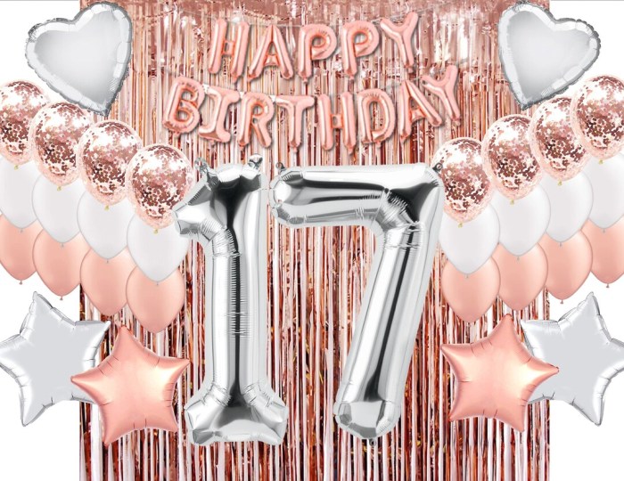 Birthday 17th ideas girl party cute balloons gifts teen balloon article splendid