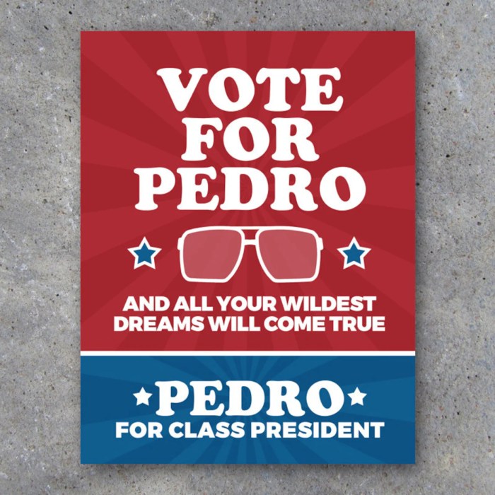 Contoh poster pemilu