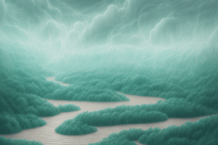 Mimpi berjalan di air keruh