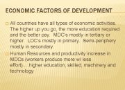 Faktor yang paling menentukan dalam pembangunan ekonomi adalah