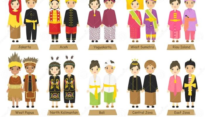 Baju Adat Nasional Wanita Pesona Budaya Indonesia